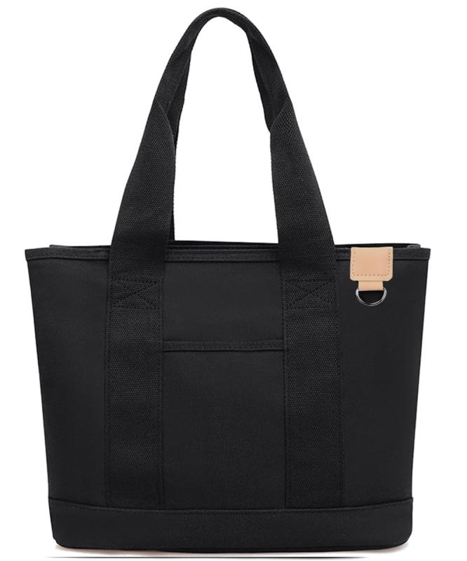 乐天商城 - [MIPOHAM] トートバッグ レディース キャンバス 仕切り Lサイズ 大容量 キャンパストート 帆布 大きめ a4 トート マチ広 軽量 マザーズバッグ シンプル 無地 おしゃれ 多収納 ポケット 頑丈 保育