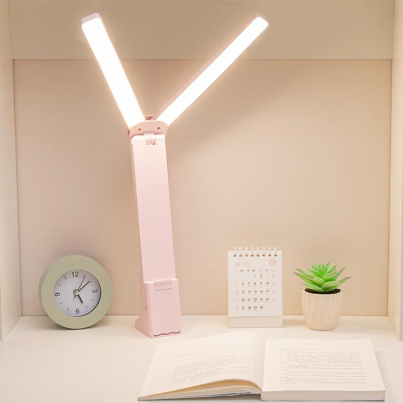 SEKIDAR 折り畳み式 LEDデスクライト4000mAh充電式 コンパクト卓上ライト 折りたたみled ライト テーブルランプ ド コードレス読書ライト 多角度調整 調色3段階 調光無段階 メモリー機能 非常灯