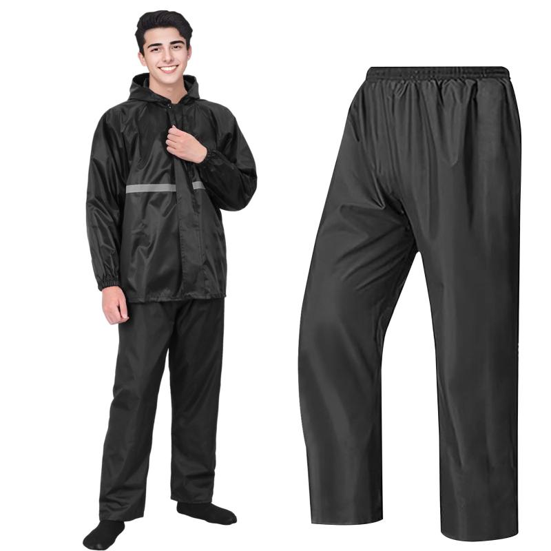 [Formemory] レインウェア レインコート メンズ レインスーツ 上下セット レインスーツ メンズ 防水 自転車 バイク用レインジャケット 雨カッパ 雨具 アウトドア 通学 撥水 透湿 通勤 雨具 合羽