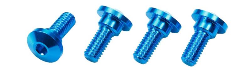 Rakuten - タミヤ(TAMIYA) ホップアップオプションズ No.1862 OP.1862 サーボ用アルミ段付ビス 4本 54862