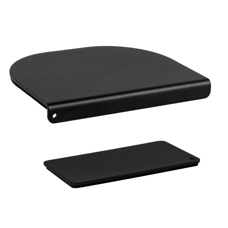 EAYHM PC モニター アーム 液晶ディスプレイ アーム スタンド VESA(50*50/75*75/100*100) 補強プレート付き 耐荷重5kg