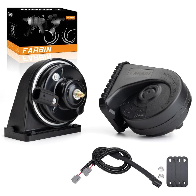 乐天商城 - FARBIN専用インターフェイスクラクショントヨタ12 Vクラクションツインサウンド電動カタツムリクラクション防水対応