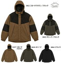 ウォーム シェル パーカ(中綿入)7499-01 (United Athle) 保温 防風 キャンプ ジャケット アウター 裏地キルティング