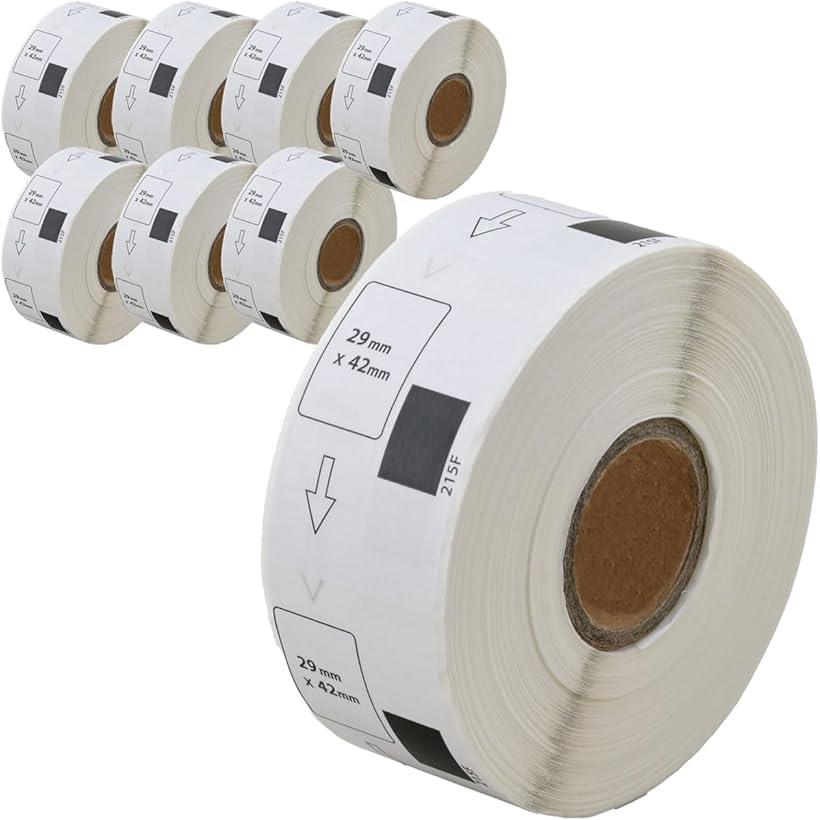 互換品 互換 DK-1215 ブラザー ラベル 8ロールセット brotherQL-700 / QL-800 QL-820NWB 等に