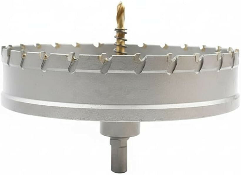 Rakuten - 現役大工が推薦 バイメタル ホールソー ホルソー 穴あけ 切削 工具 (155mm（超硬タイプ）)