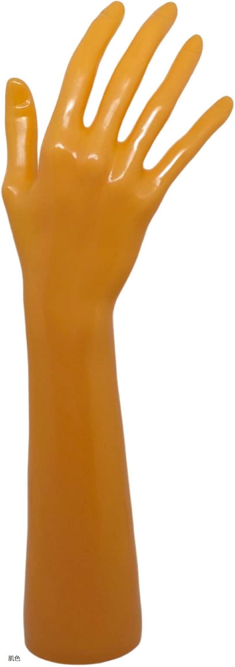 morytrade ハンドマネキン トルソー レディース デッサン 模型 女性 右手 30cm 肌色