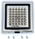 カーシャンデリア 高輝度 LED 12V ルームランプ ホワイト ドア 開閉連動可能 車載用