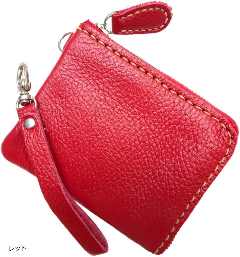 小さい財布 ミニ財布 小銭入れ コインケース 本革 ピンク ダークブラウン ブラック ブラウン スカイブルー グリーン レッド