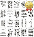 【楽天ランキング1位入賞】ステンシルシート 20枚組 描画