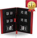 【楽天ランキング1位入賞】BLUECRAFT メモリーカード ケース SDカードケース microSD ホルダー アルミ スリム 静電対応 +