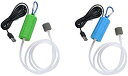 USB ミニエアレーションポンプ 2個セット ブクブク エアーポンプ アクア