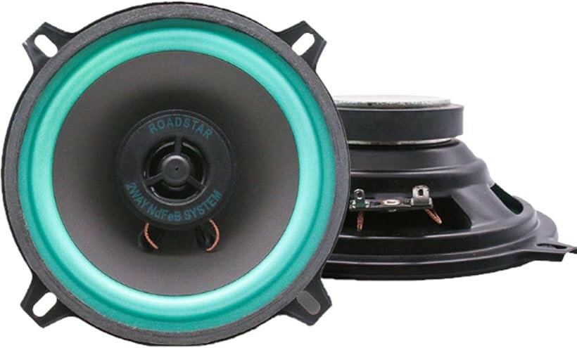 Speaker - 13cm 車 スピーカー カーオーディオ サブウーファー カースピーカー speaker 230W 5インチ 2個 (5インチ)