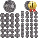 【楽天ランキング1位入賞】メタルボタン レトロ コート用ボタン ジャケット ブレザー アクセサリー 20mm 15mm 60個