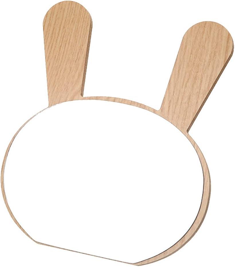 卓上 ミラー 動物 かわいい 木製 化粧鏡 スタンド メイク