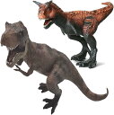 恐竜 フィギュア カルタノサウルス ティラノサウルス おもちゃ ティーレックス カルノサウルス