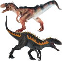 恐竜 フィギュア インドミナスレックスおもちゃ アロサウルス 6+(3)