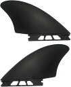 対応 サーフボード用 ツインフィン K2 TWIN KEEL グラスファイバー ショートボード ミッドレングス 汎用 2枚 セット