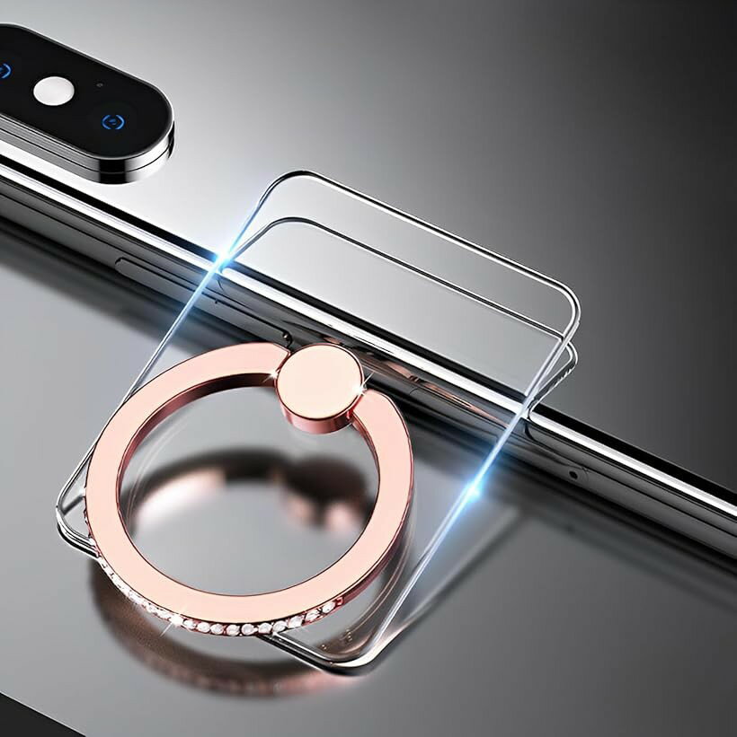 バリエーションコード : 2b95punr4k商品コード2b95g11owx商品名スマホリング スマホスタンド ホールド 360度回転 持ちやすい 吸着 透明 クリア スクエアブランドfogmanカラースクエア「360度回転式」動画視聴やビデオ通話の際に最適な角度を簡単に調整でき、片手での操作もスムーズです。スタンドとしても使用できるため、デバイスを立てかけてハンズフリーで使える利便性も高まります。「高い吸着力」スマホに装着することで、指1本でしっかり保持でき、滑りや落下を防止します。手にフィットして片手でも操作範囲が広がります。「透明のデザイン」透明なリングはどんなデバイスにも馴染むため、機種やケースのデザインに関係なく使用できます。デバイスの見た目をそのまま楽しめ、スタイリッシュさを保ちながら機能性も向上します。「キラキラ光る」華やかなデザイン高級感のある見た目で、おしゃれなアクセサリーとしても機能します。見た目と実用性を両立させる優れたアイテムです。「商品特徴」(1)魅力的なデザイン：光沢があり個性を引き立たせてくれる/(2)薄型でシンプル：薄型なので未使用時も邪魔にならない/(3)スマホに馴染みやすい：透明なのでカラーや柄を隠さない/(4)選べる豊富な種類：8種類のデザインから選べる「商品詳細」素材：合金耐荷重：5kg/デザイン：8種類/カラー：ローズゴールド/fogmanブランドより、迅速にお客様の元へお届けいたします。商標登録第6354569号※ 他ネットショップでも併売しているため、ご注文後に在庫切れとなる場合があります。予めご了承ください。※ 品薄または希少等の理由により、参考価格よりも高い価格で販売されている場合があります。ご注文の際には必ず販売価格をご確認ください。※ 沖縄県、離島または一部地域の場合、別途送料の負担をお願いする場合があります。予めご了承ください。※ お使いのモニタにより写真の色が実際の商品の色と異なる場合や、イメージに差異が生じることがあります。予めご了承ください。※ 商品の詳細（カラー・数量・サイズ 等）については、ページ内の商品説明をご確認のうえ、ご注文ください。※ モバイル版・スマホ版ページでは、お使いの端末によっては一部の情報が表示されないことがあります。すべての記載情報をご確認するには、PC版ページをご覧ください。