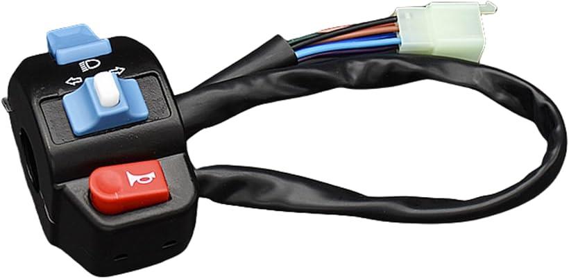 バイク スイッチ ハンドル ハザード ウインカー BWS100 グランドアクシス 4vp 12V 汎用 22mm