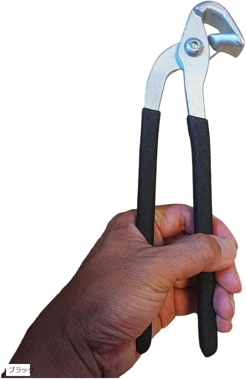 自動車 車へこみ修理ツール 車ボディプライヤー カーフェンダーパネル エッジ修正プライヤー ドア リーフエッジプライヤー ブラック