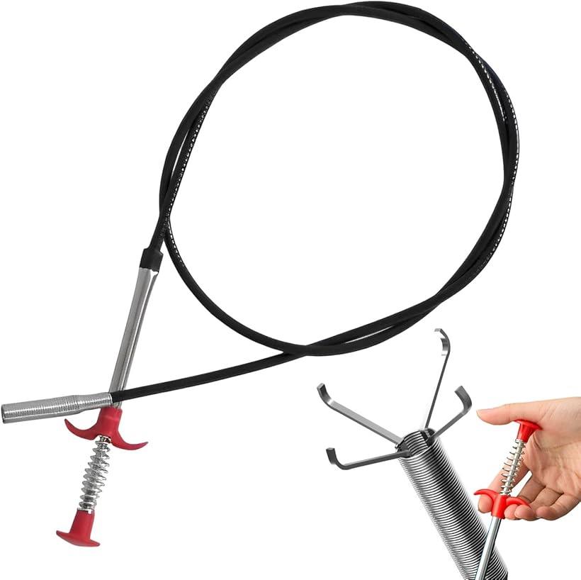 パイプクリーナー ワイヤー 詰まり 掃除 掴む 拾う マジックハンド ロング 3mのサムネイル