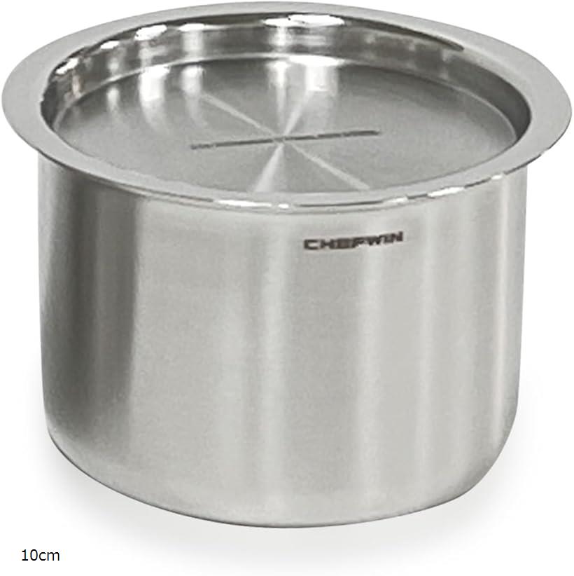 臭いや色移りとおさらば。一生モノで一生衛生的なステンレスキャニスター 保存容器 耐久性 耐熱性 劣化しない 12cm 14cm 16cm 10cm