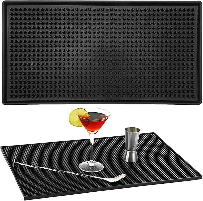 バーマット グラスマット おしゃれ 家庭用 業務用 滑らない 30x15cm