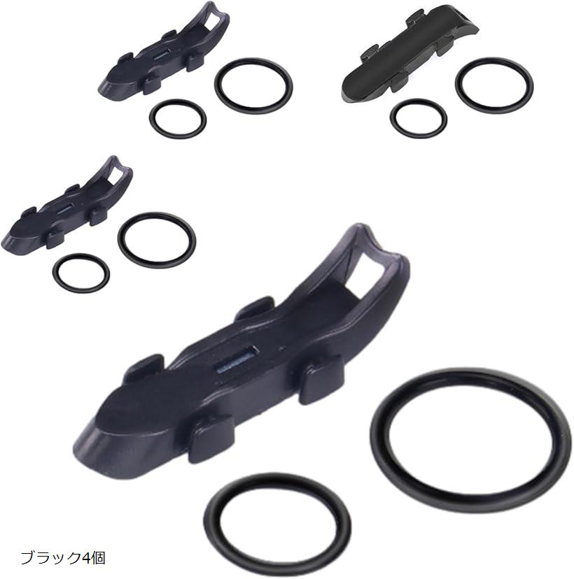 マグネット ルアー フックホルダー フックキーパー 磁石 釣り針 釣り具 ブラック4個