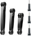 morytrade gopro 延長 ロング マウント アルミ製 アクションカメラ アクセサリー 3サイズセット 6.8cm 8.8cm 10.8cm