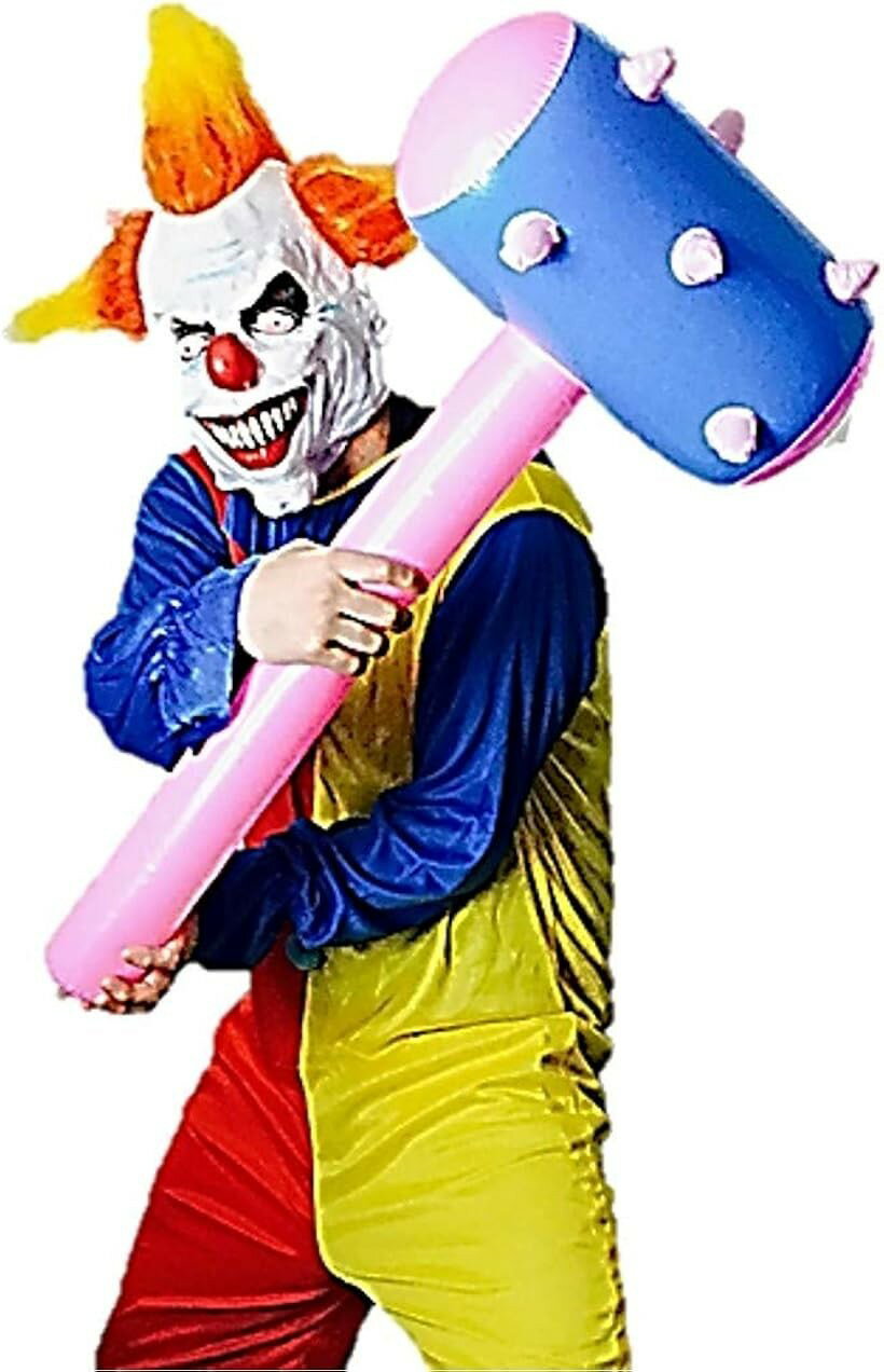 STTS 恐怖 ぴえろ コスプレ コスチューム ハンマー セット 怖い ドッキリ マスク 衣装 ハロウィン 仮装