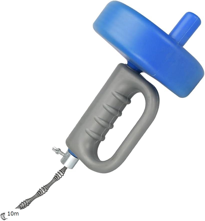 パイプクリーナー 排水口クリーナー ワイヤーブラシ パイプブラシ 詰まり ワイヤー式 排水管 10m