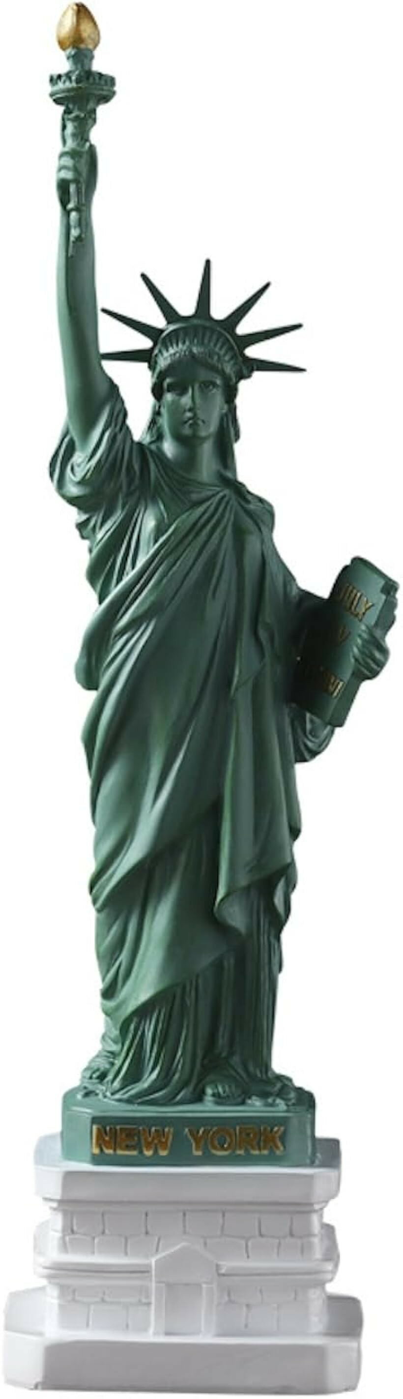 Rakuten - 自由の女神 オブジェ 置物 フィギュア 像 アメリカン インテリア ニューヨーク 卓上 飾り 装飾 置き物 雑貨 模型 レプリカ 小 (小)