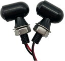 互換品超ミニ LED 砲弾ウインカー 2個セット 12V 汎用タイプ カスタム ハーレー ボバー ミニモト