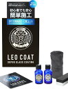 【楽天ランキング1位入賞】車用ガラスコーティング 日本製 親水+撥水の滑水2層コート 艶と光沢で高耐久保護 レオコート