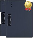【楽天ランキング1位入賞】バインダー A4 クリップボード 2つ折り ペンホルダー付 2個セット