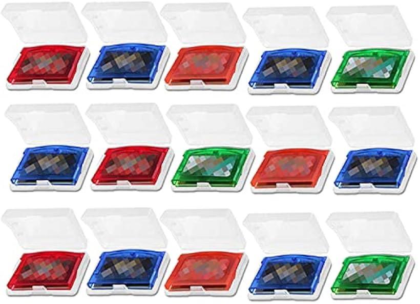 【楽天ランキング1位入賞】GBA 専用 保護 収納 ソフト カセット ケース ゲームボーイ アドバンス DS カートリッジ 小物 ホルダー 30個