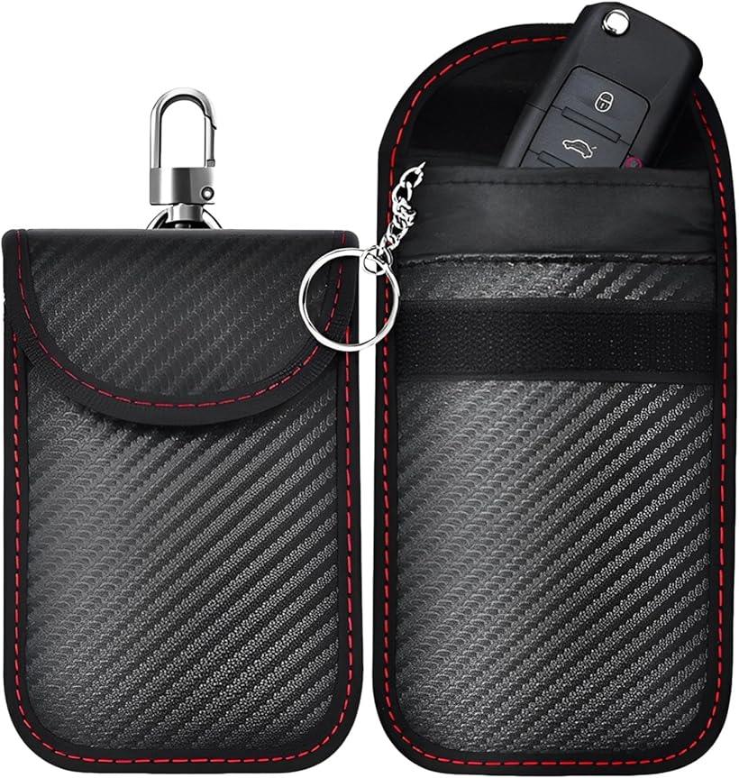 リレーアタック防止用キーケース 電波遮断 盗難防止 スマートキーケース 2個セット