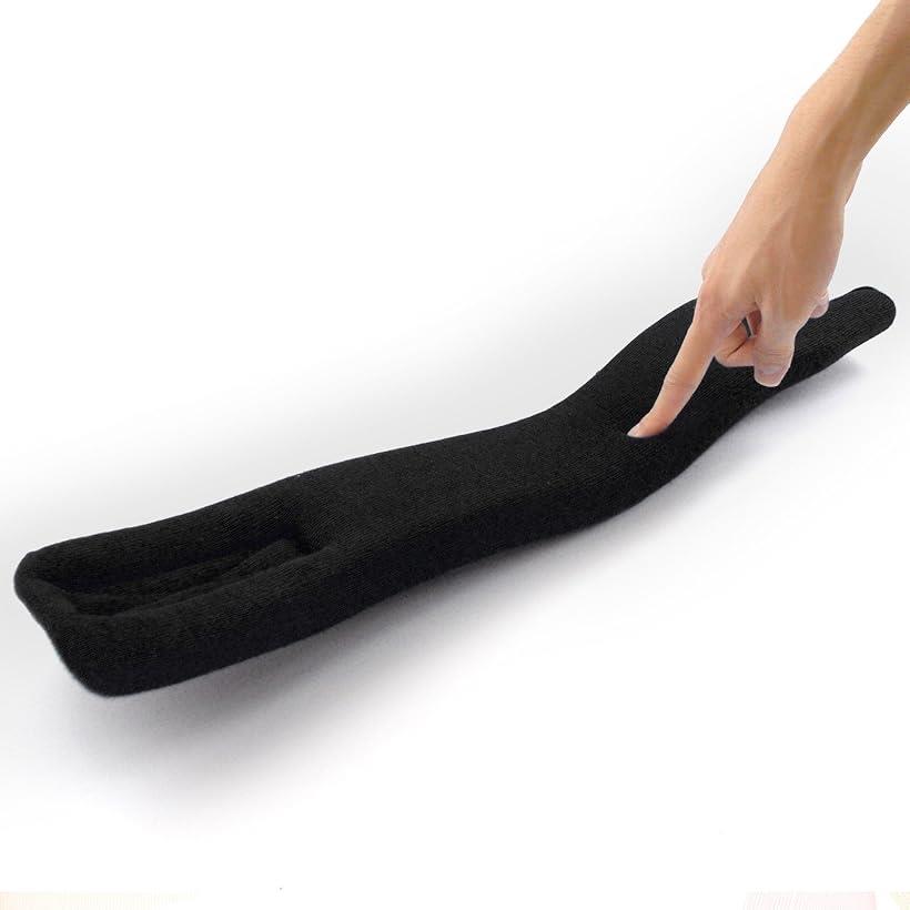 EXCITESPORTS 首サポーター 首コルセット 頸椎カラー 首周オリジナルケース付き ブラック