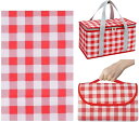 ランチバッグ レジャーシート セット 保冷 保温 お弁当 大容量 撥水 コンパクト おしゃれ かわいい アウトドア ピクニック キャンプ 遠足 お花見 運動会