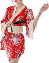 morytrade 浴衣 着物 ミニ コスプレ レディース 花柄 セクシー