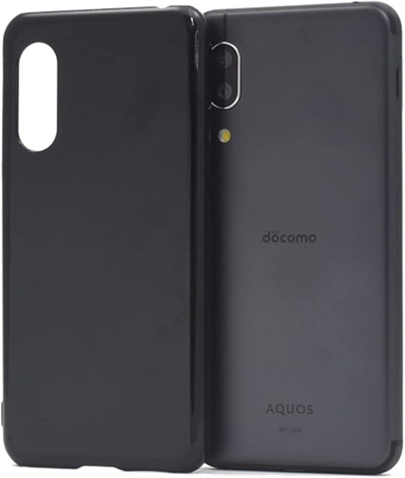 Mobile Phone Cases - AQUOS sense3 ケース/AQUOS lite basic ケース/Android One S7 ブラック 耐衝撃 落下防止 SH-02M SHV45 SH-RM12 対応