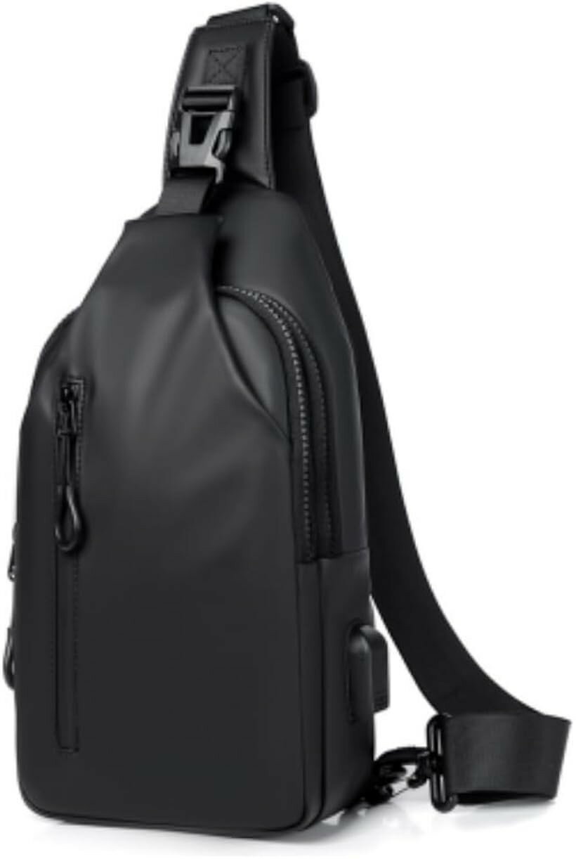 ショルダーバッグ ボディバッグ メンズ ワンショルダー 斜め掛け ウエストバッグ USBポート 自転車 旅行