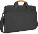 17.3インチ ラップトップコンピュータ用 ショルダーバッグ メッセンジャーバッグ ブリーフケース ThinkPad P17/IdeaPad 3/Legion 5 5i/ENVYラップトップ17/Gaming(2)