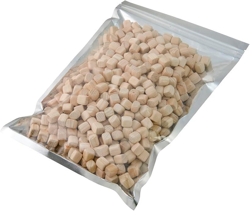 国産ヒノキ キューブ状ブロック ひのきチップ ポプリ 1000ml 1L