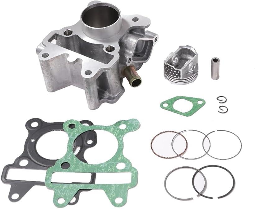 互換品ヤマハ ボアアップ キット ピストン径 42mm 50cc＞60cc ビーノ ジョグ ジョグZR 4ストローク SA26J SA36J SA56J 排気量アップ シリンダー ヘッド チューンアップ メンテナンス カスタム パーツ 社外品