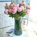 造花 バラ 6本セット 薔薇 ローズ 花束 インテリア 飾り おしゃれ ブーケ シルクフラワー プレゼント 誕生日 結婚式