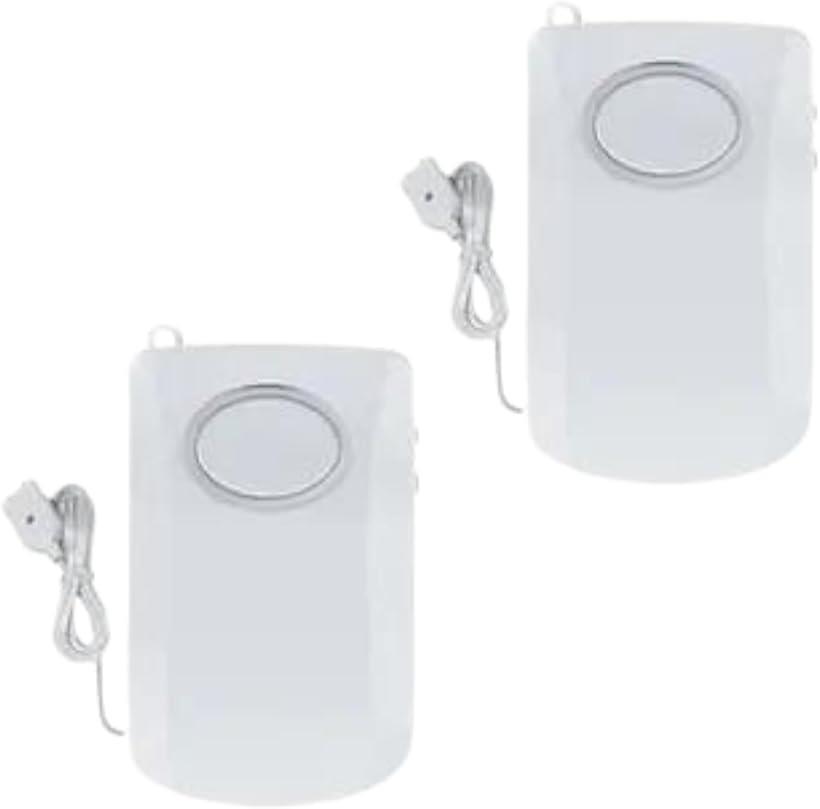 水位センサー アラーム 水漏れセンサー 水漏れ防止 漏水 風呂 キッチン 地下室 防災 警報 電池式 2個(3)