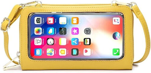 レディース ショルダー スマホ 財布 スキミング 防止 RFID タッチ スクリーン 合皮 レディース ショルダー スマホ 財布 スキミング 防止 RFID タッチ スクリーン 合皮