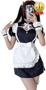 【楽天ランキング1位入賞】メイド服 チャイナ風 ショート丈 コスプレ 黒 セクシー ロリータ チャイナドレス