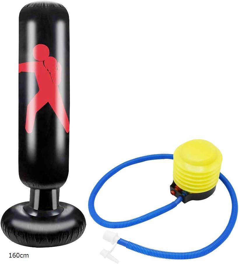 サンドバッグ エアースタンディングバッグ ボクシング トレーニング 空気入れ付き 自宅用 160cm